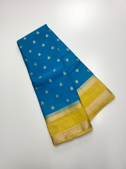 SEMI CREPE SILK SAREE