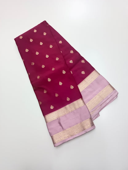SEMI CREPE SILK SAREE