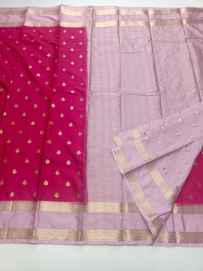 SEMI CREPE SILK SAREE