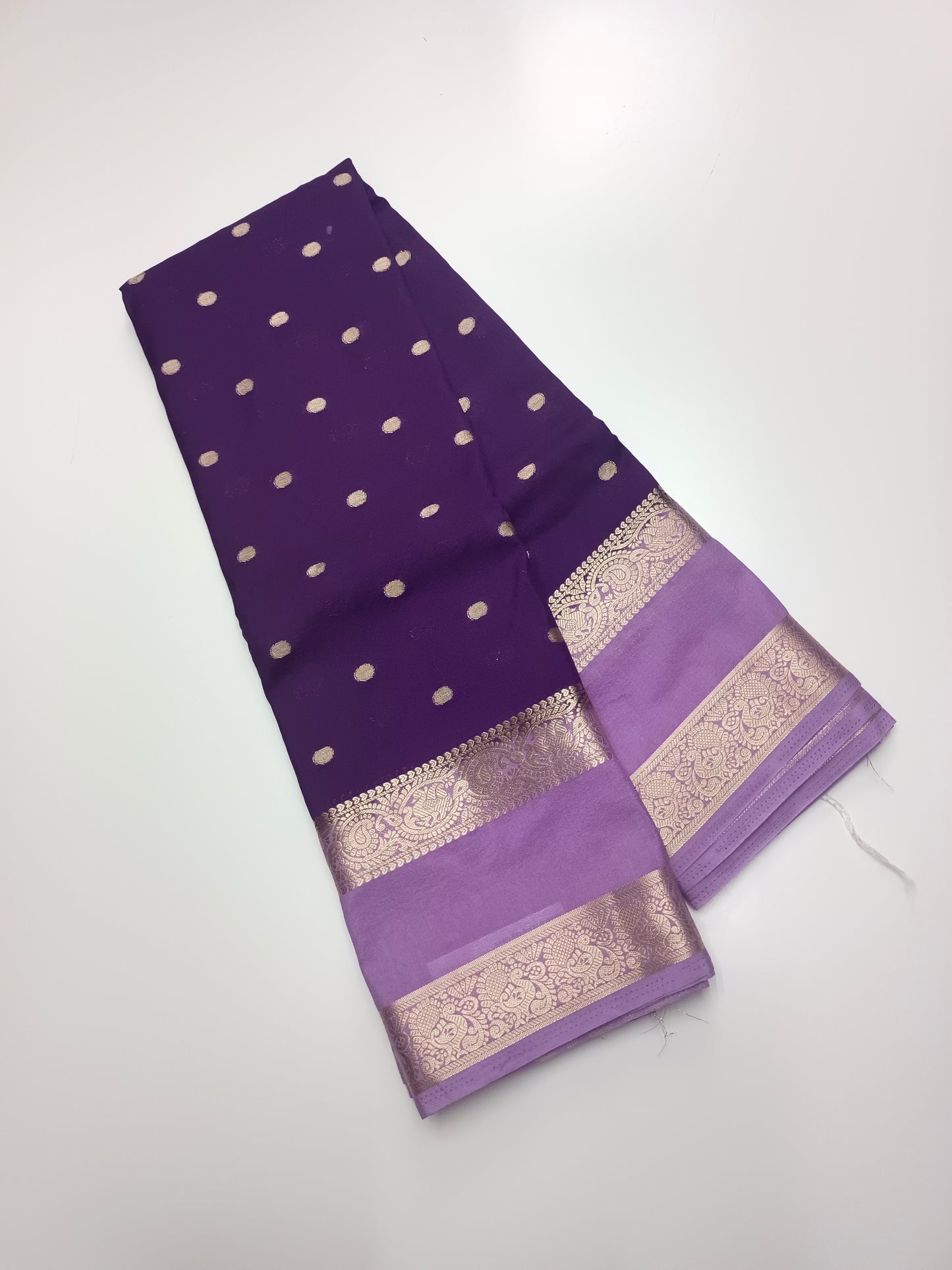 SEMI CREPE SILK SAREE