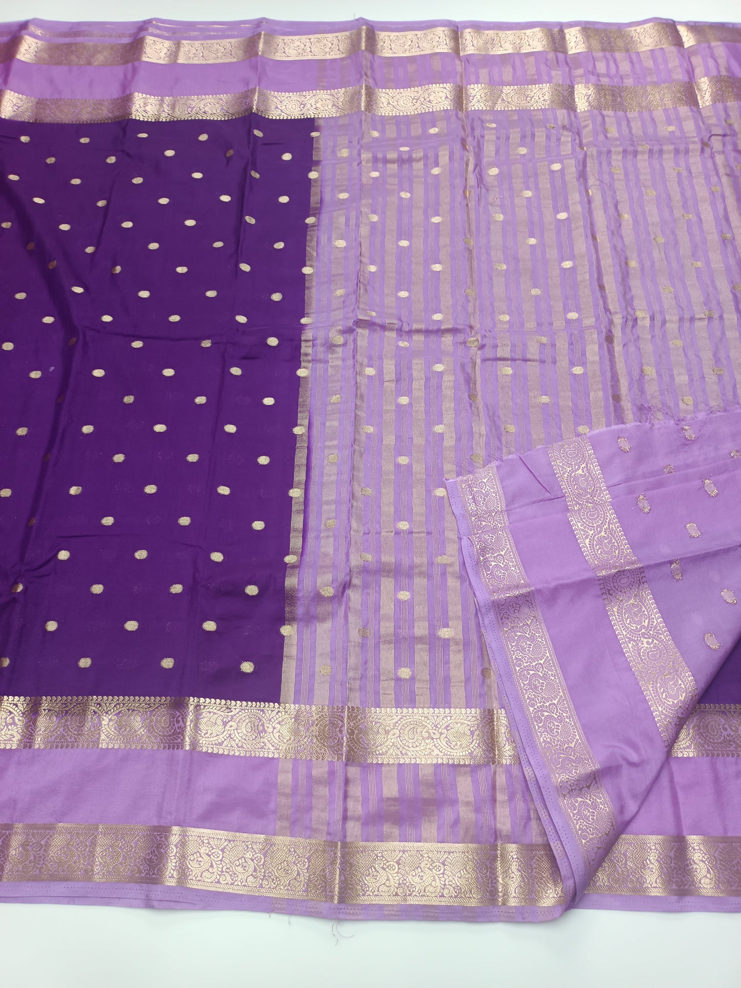 SEMI CREPE SILK SAREE