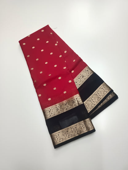 SEMI CREPE SILK SAREE