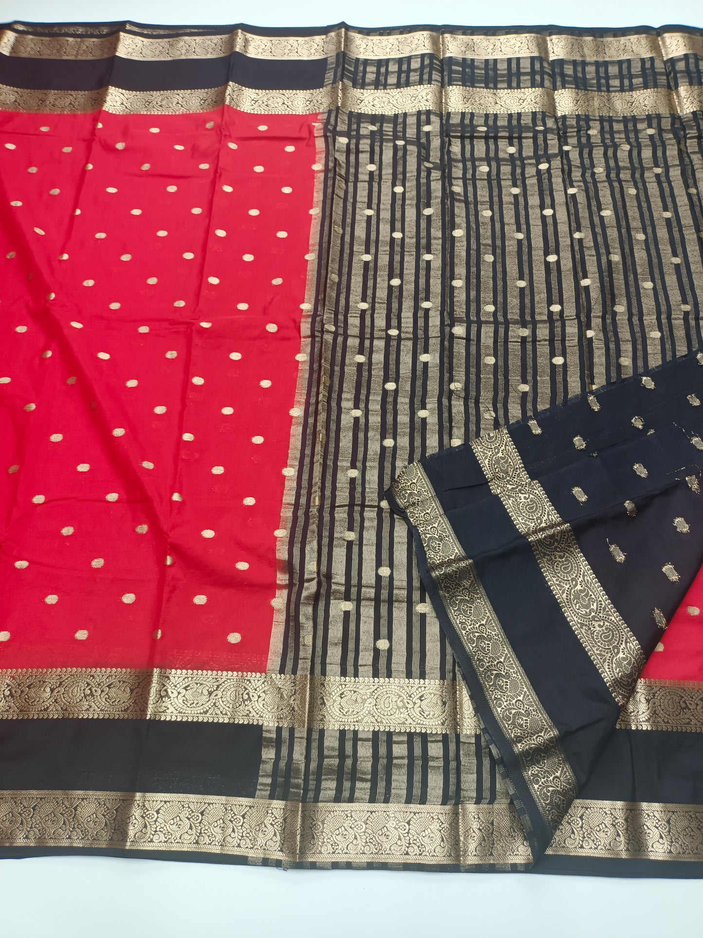 SEMI CREPE SILK SAREE