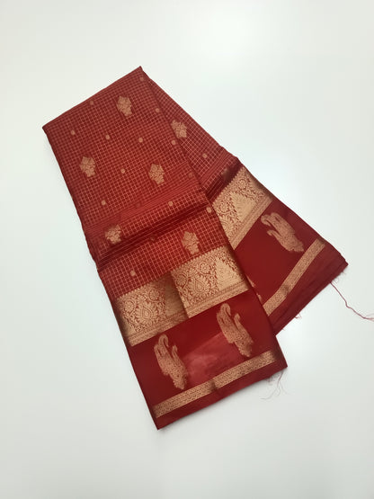 SEMI CREPE SILK SAREE