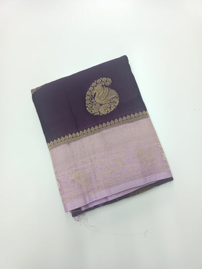 FANCY CHINON CREPE SAREE