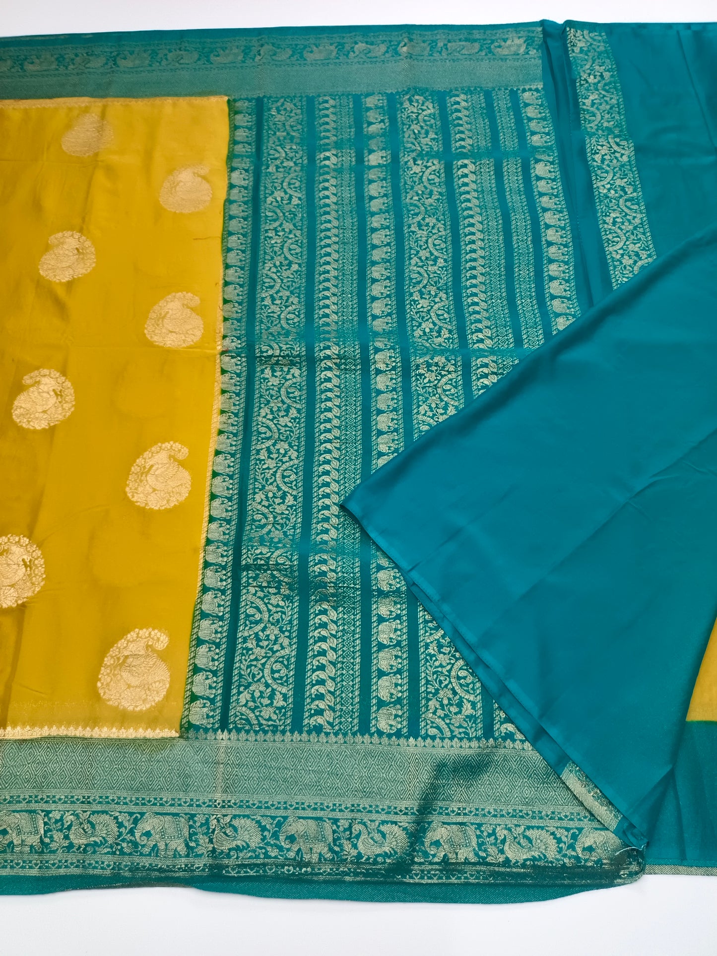 FANCY CHINON CREPE SAREE