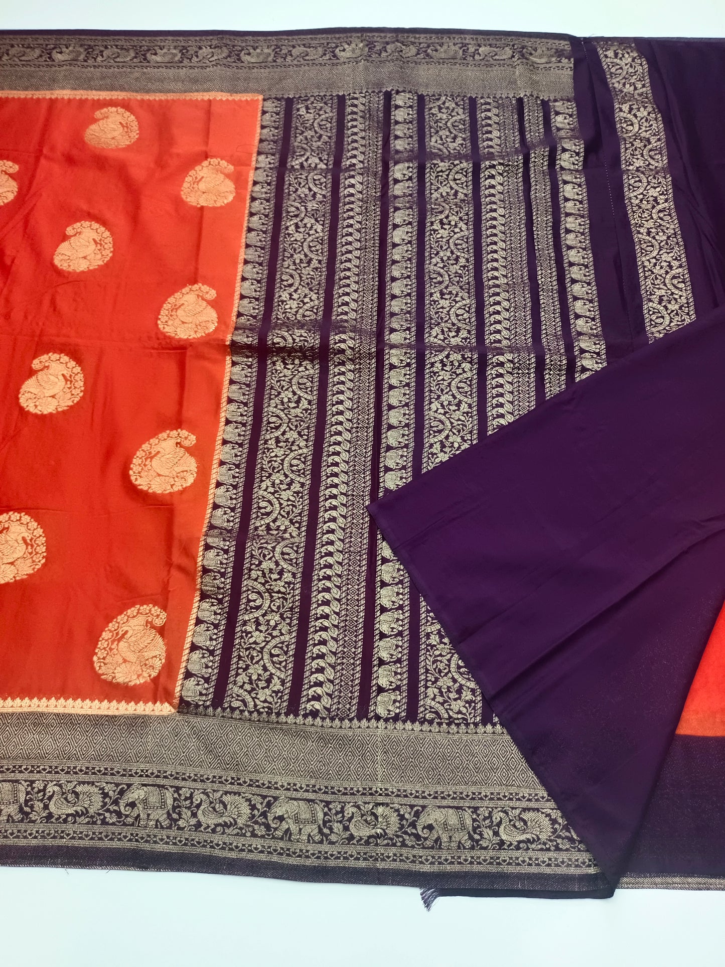 FANCY CHINON CREPE SAREE