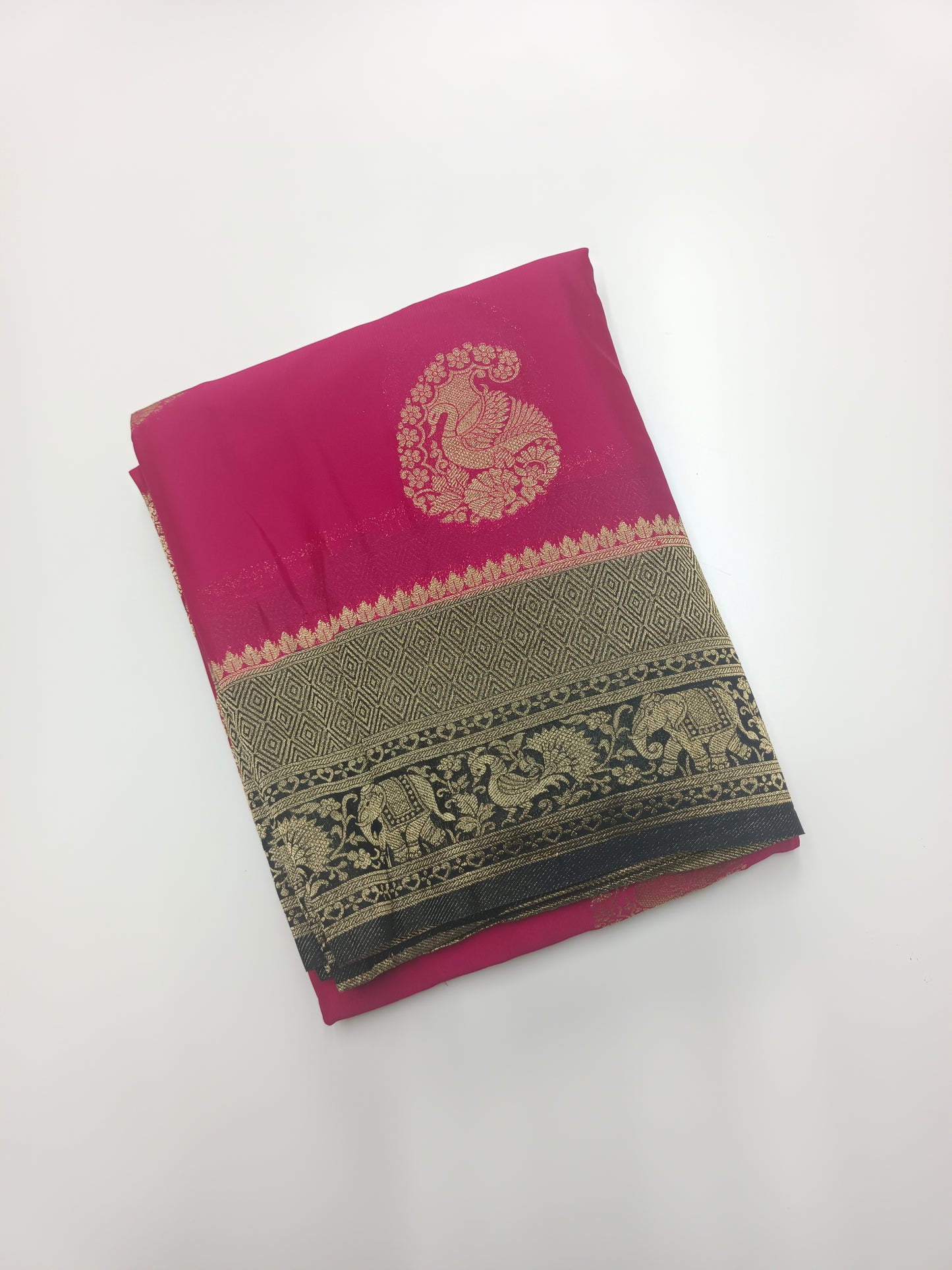 FANCY CHINON CREPE SAREE