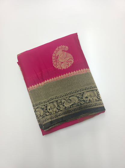 FANCY CHINON CREPE SAREE