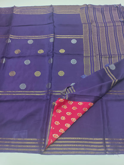 SEMI CREPE SILK SAREE