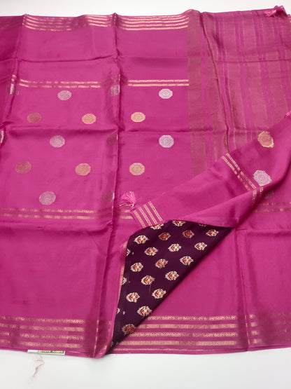 SEMI CREPE SILK SAREE