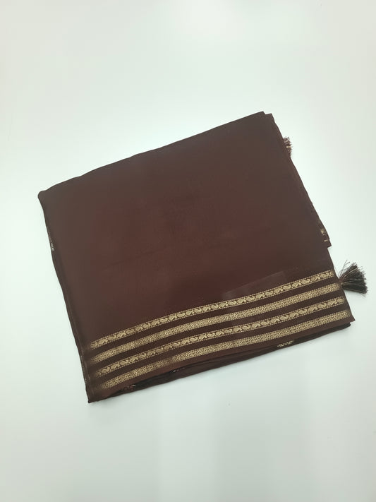SEMI CREPE SILK SAREE