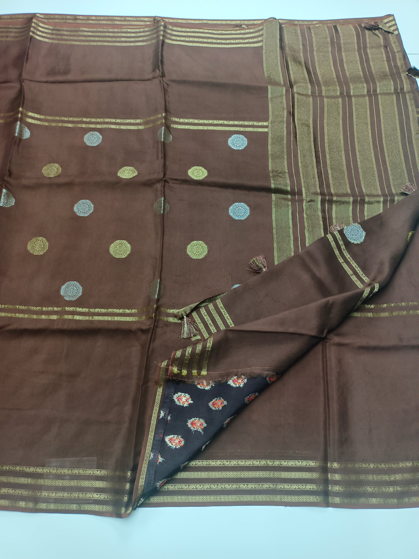 SEMI CREPE SILK SAREE