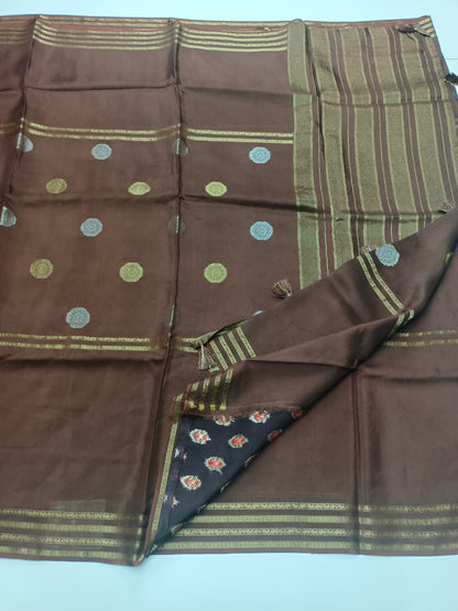 SEMI CREPE SILK SAREE
