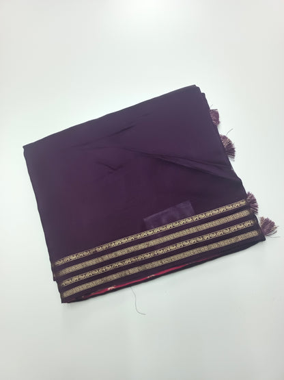 SEMI CREPE SILK SAREE