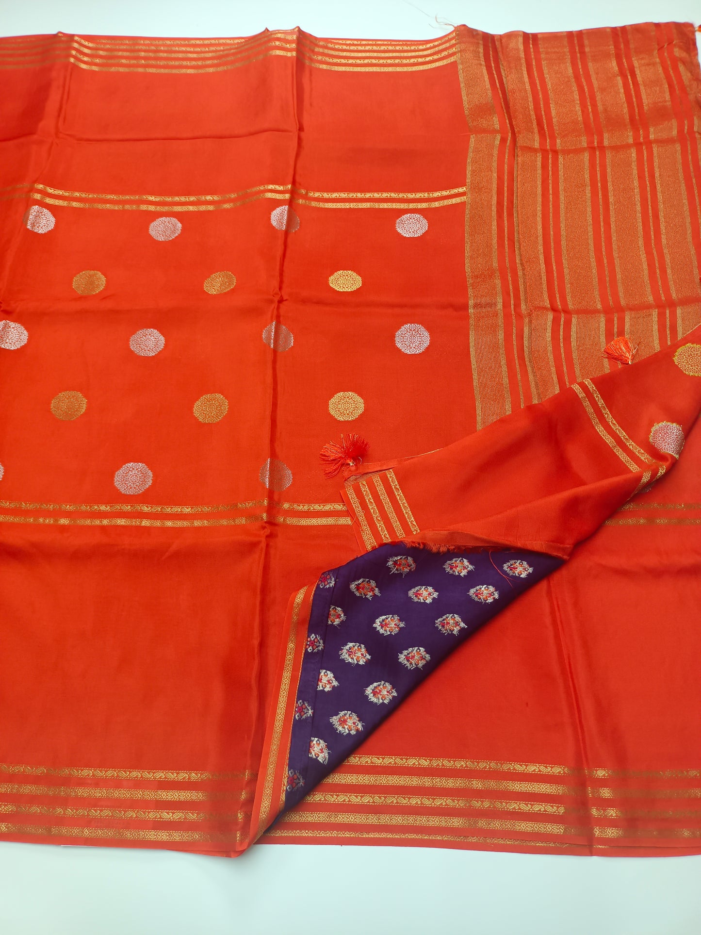SEMI CREPE SILK SAREE