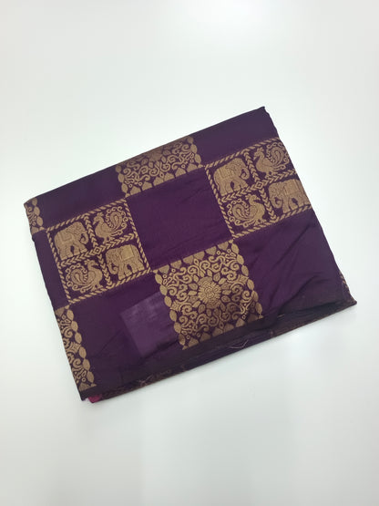 SEMI CREPE SILK SAREE