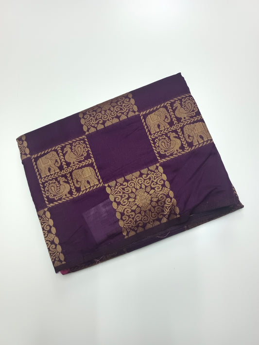 FANCY CHANDERI SILK SAREE