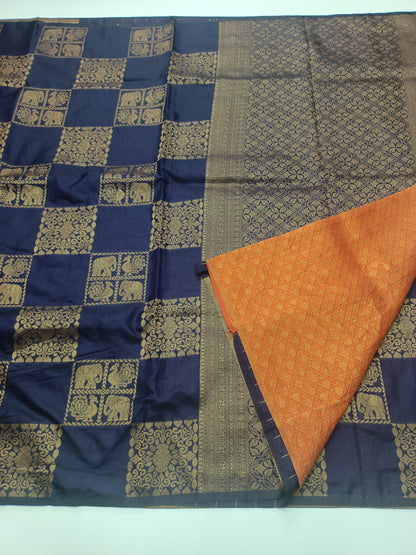 SEMI CREPE SILK SAREE