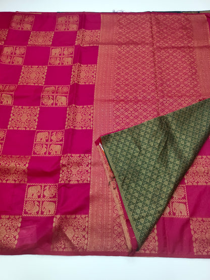 SEMI CREPE SILK SAREE
