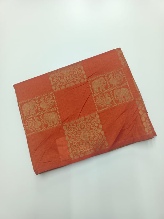FANCY CHANDERI SILK SAREE