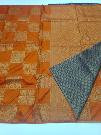 SEMI CREPE SILK SAREE