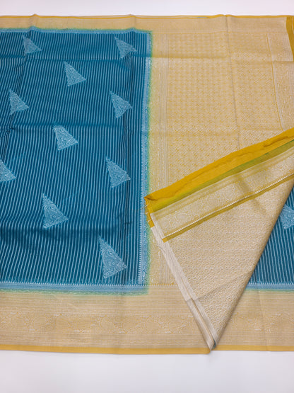 FANCY CREPE SILK SAREE