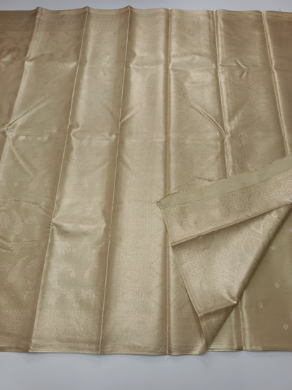 FANCY TISSUE BROCADE SILK SAREE