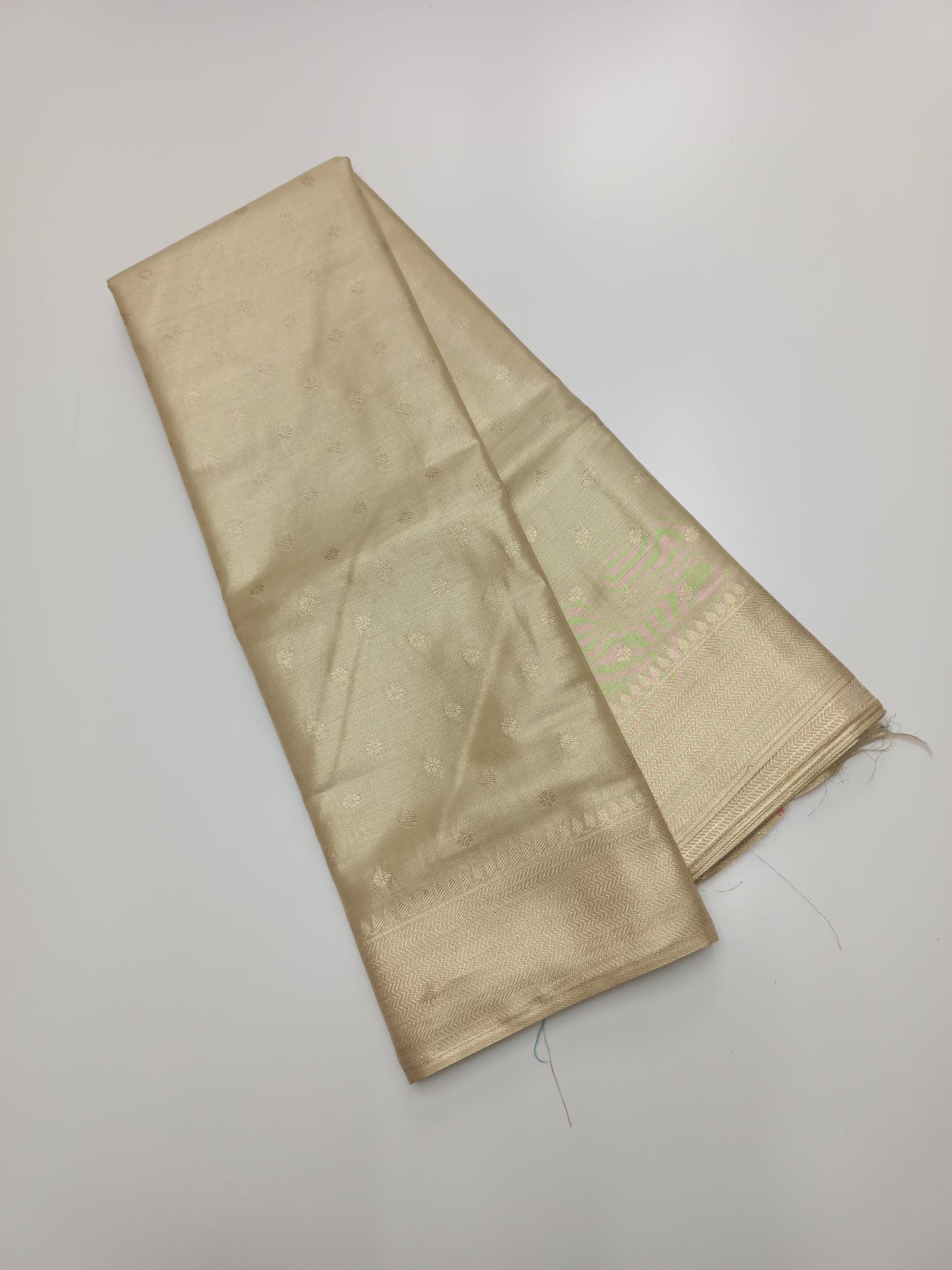FANCY TISSUE BROCADE SILK SAREE