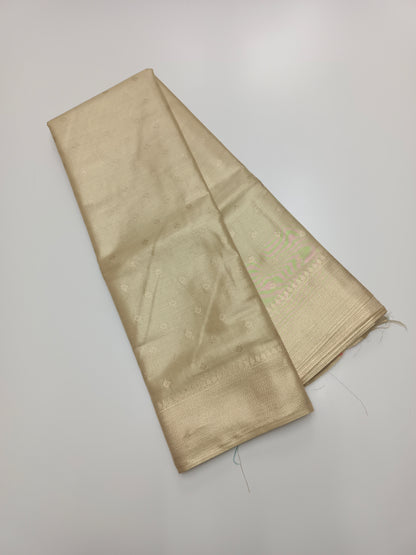FANCY TISSUE BROCADE SILK SAREE