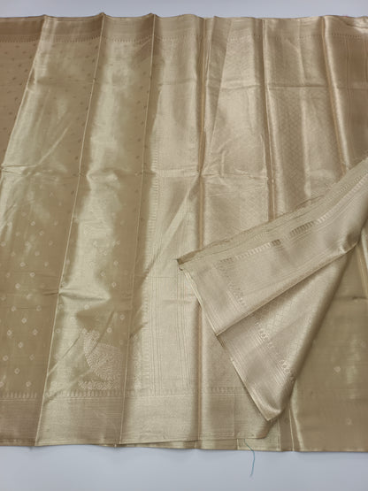 FANCY TISSUE BROCADE SILK SAREE