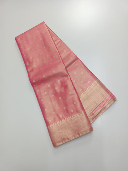 FANCY TISSUE BROCADE SILK SAREE