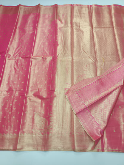 FANCY TISSUE BROCADE SILK SAREE