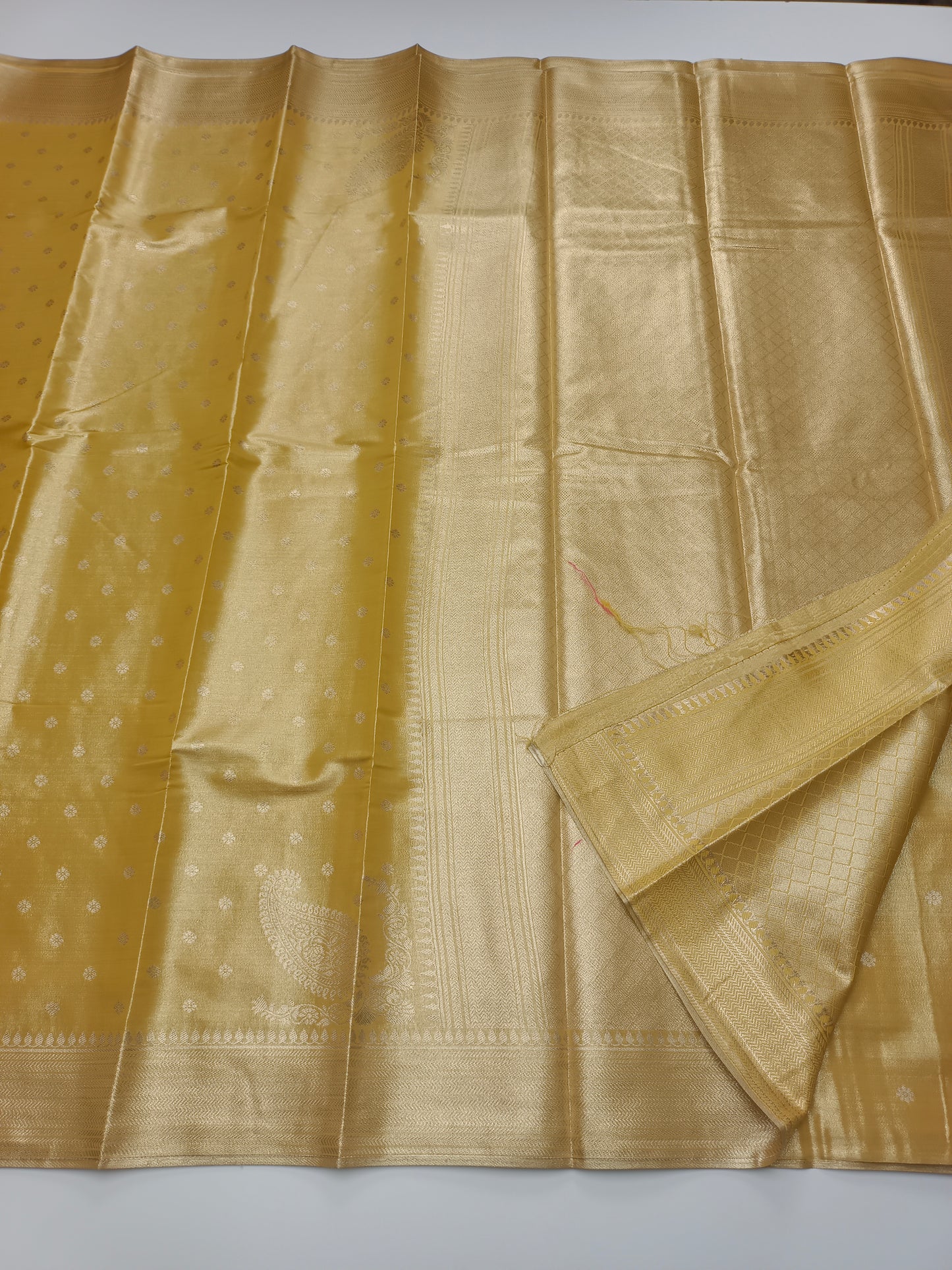 FANCY TISSUE BROCADE SILK SAREE