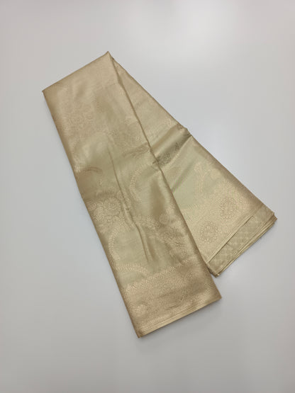 FANCY TISSUE BROCADE SILK SAREE