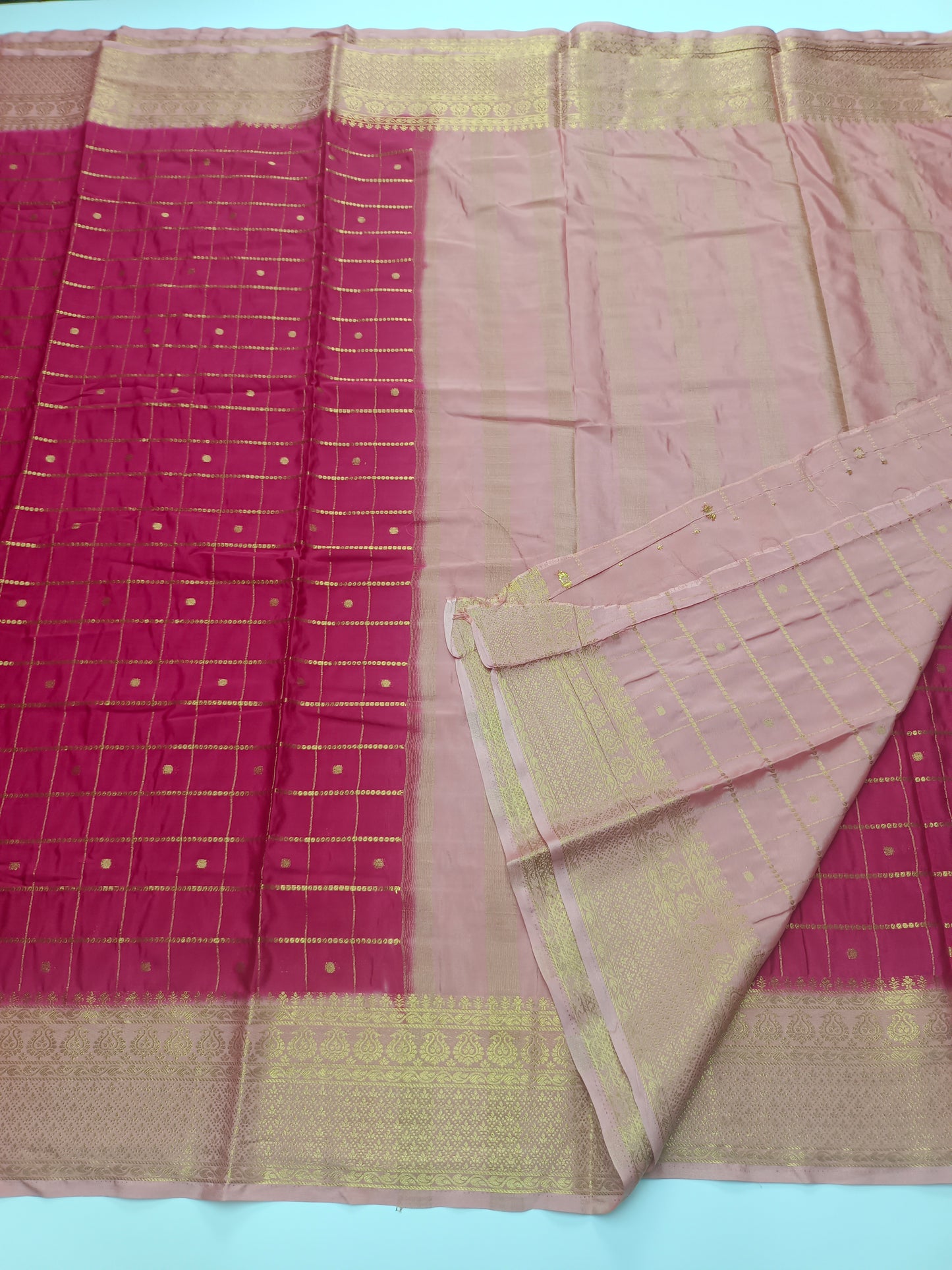 SEMI CREPE SILK SAREE