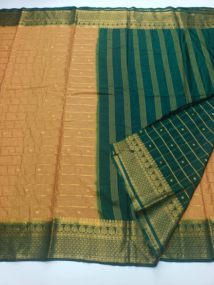 SEMI CREPE SILK SAREE