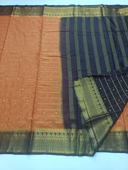 SEMI CREPE SILK SAREE
