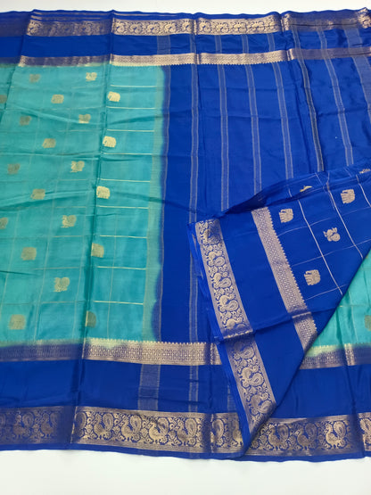 SEMI CREPE SILK SAREE