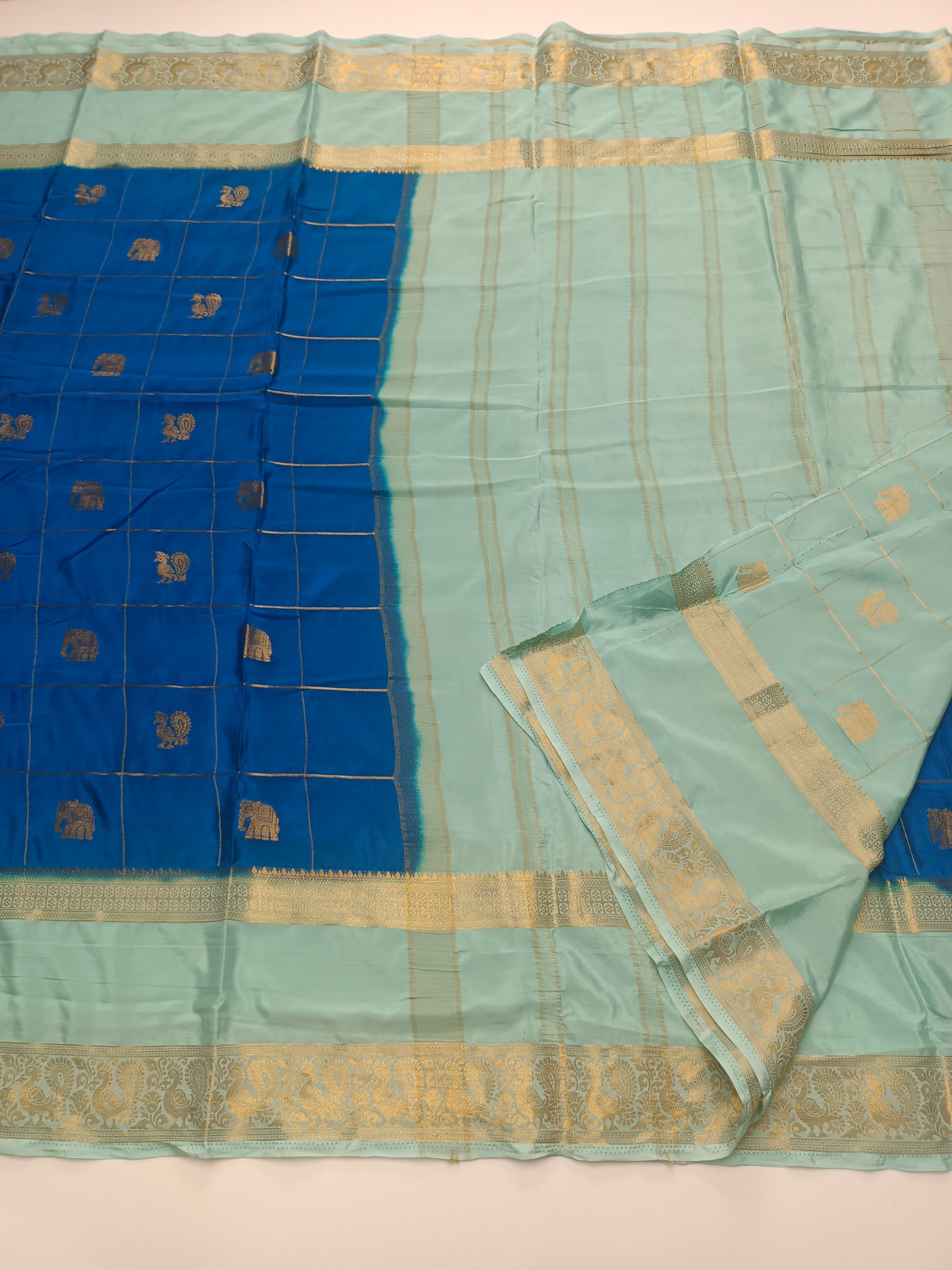 SEMI CREPE SILK SAREE