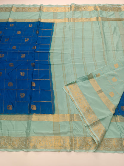 SEMI CREPE SILK SAREE