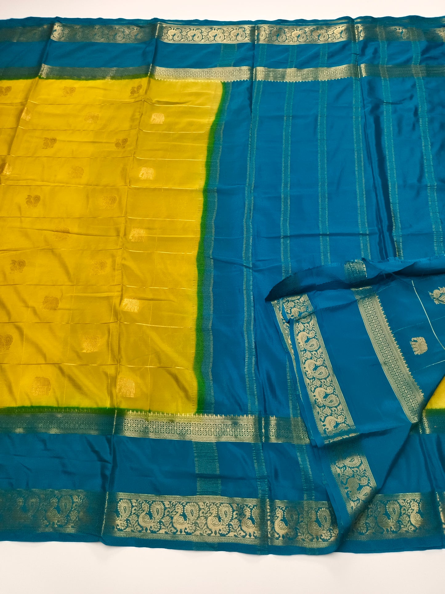 SEMI CREPE SILK SAREE