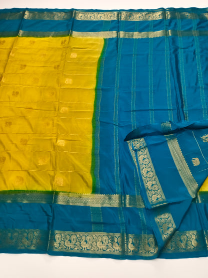 SEMI CREPE SILK SAREE