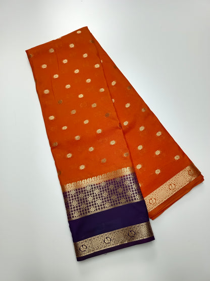 ART CREPE SAREE