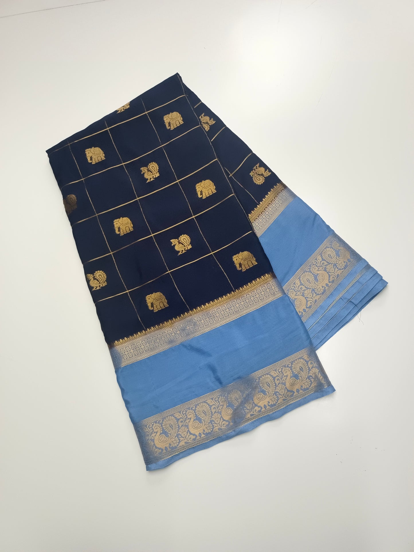 SEMI CREPE SILK SAREE