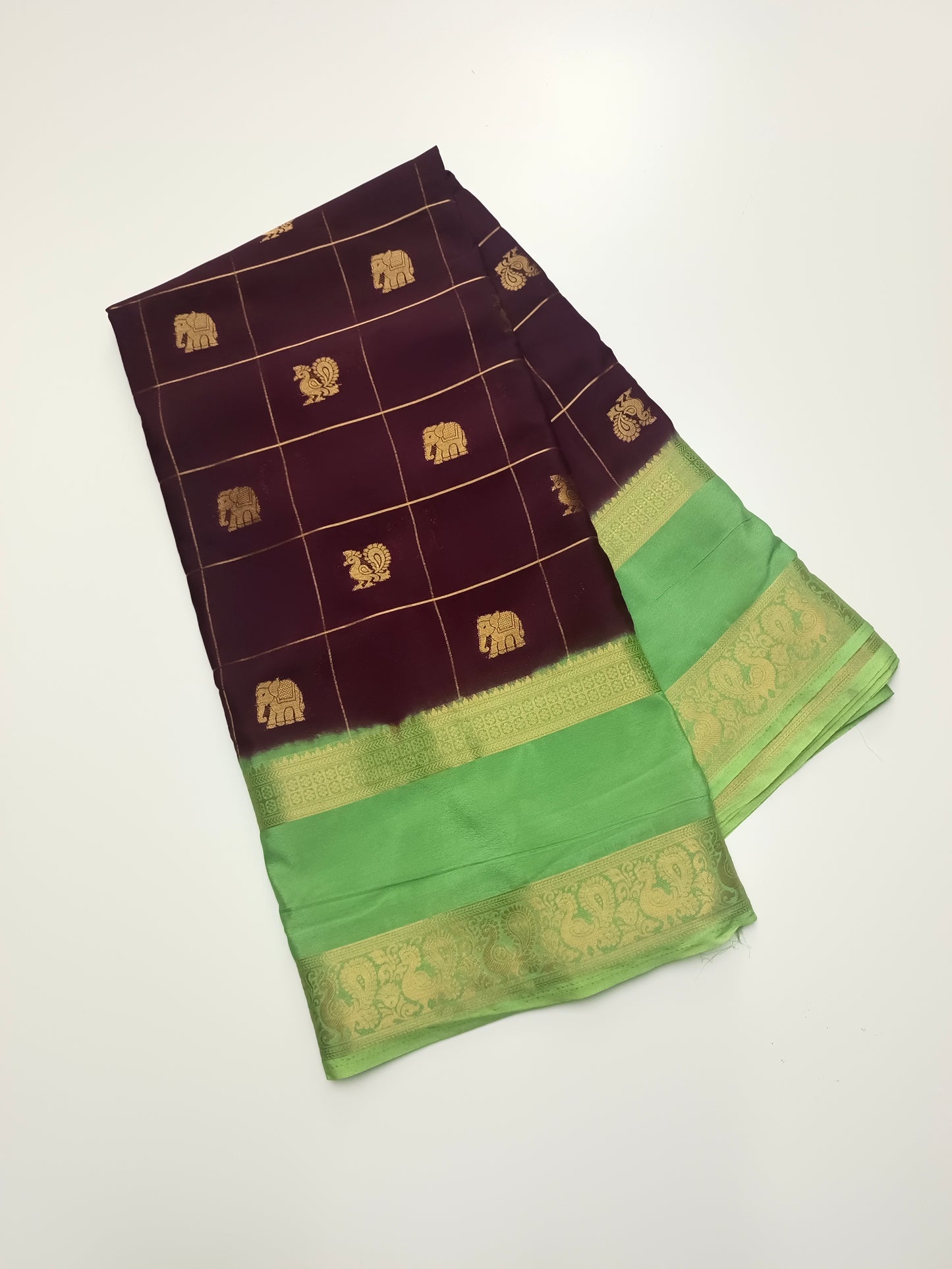 SEMI CREPE SILK SAREE