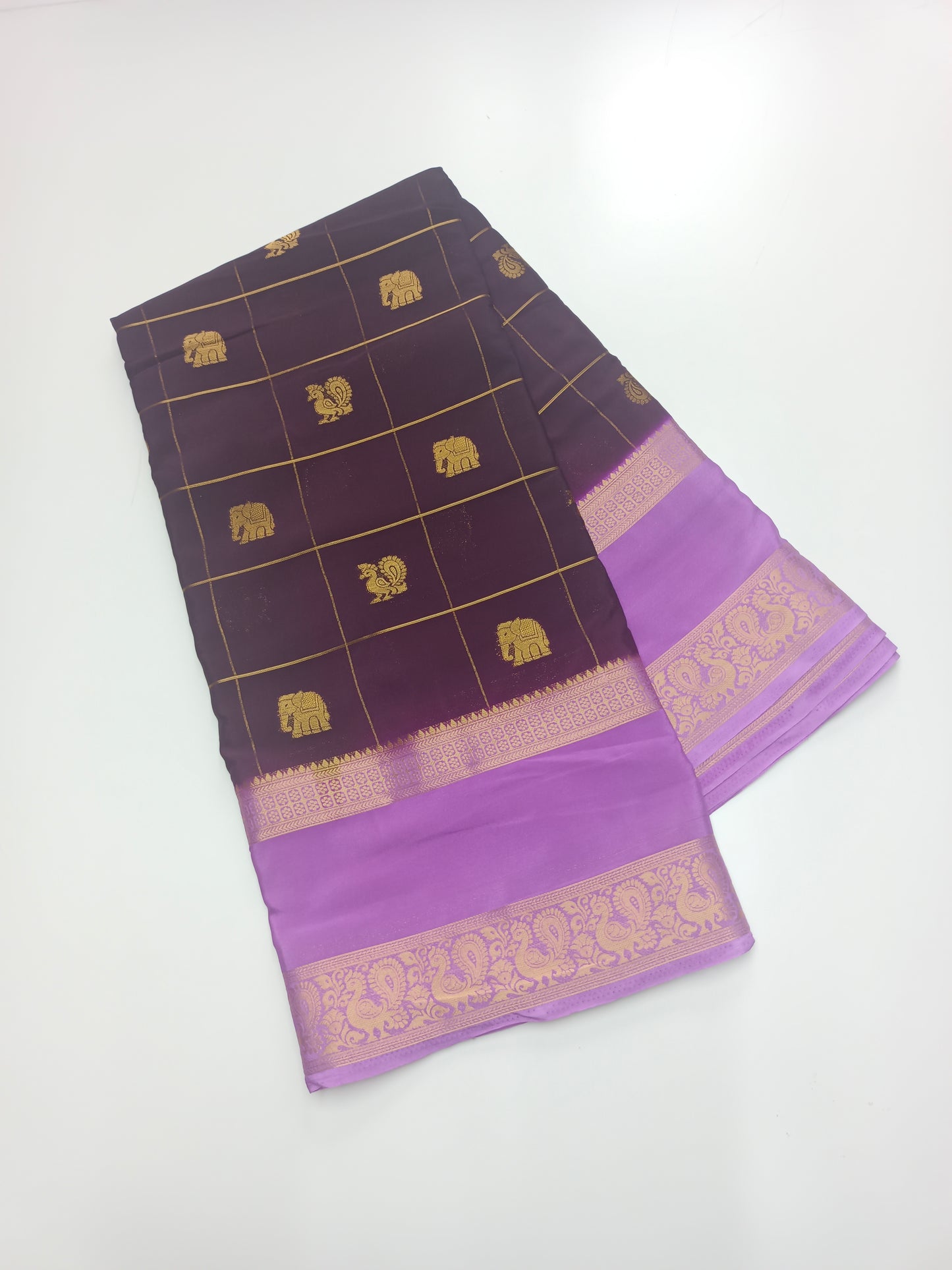 SEMI CREPE SILK SAREE