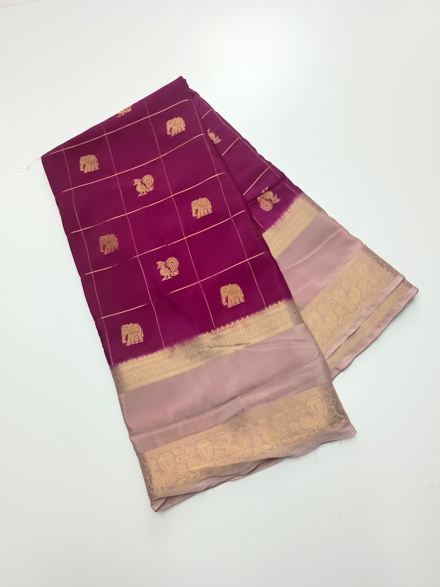 SEMI CREPE SILK SAREE
