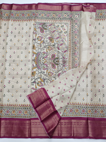 FANCY DOLA SILK SAREE