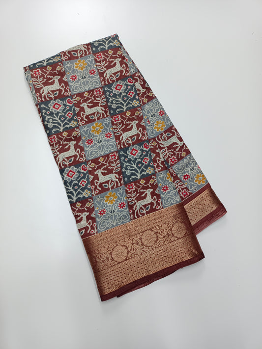 FANCY DOLA SILK SAREE